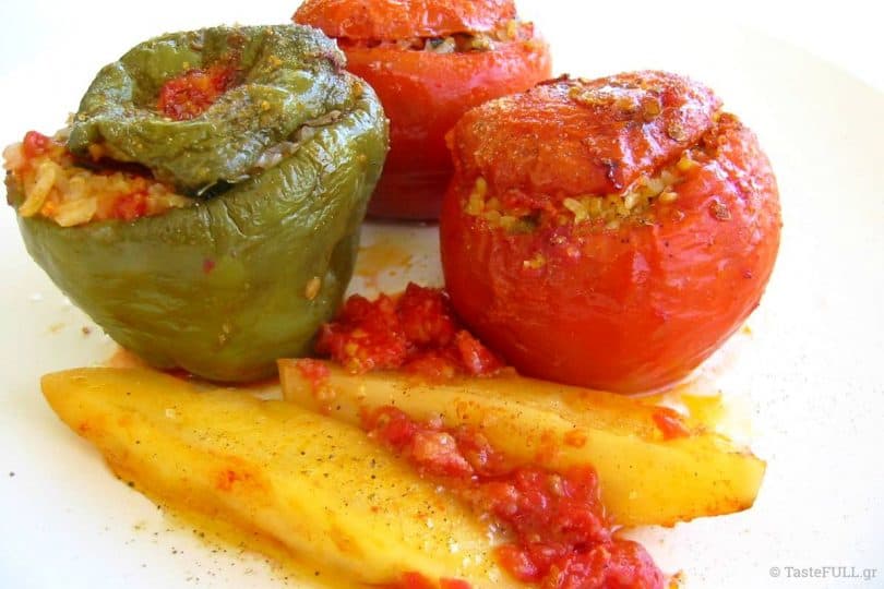 Ντομάτες γεμιστές & πιπεριές - τα μυστικά