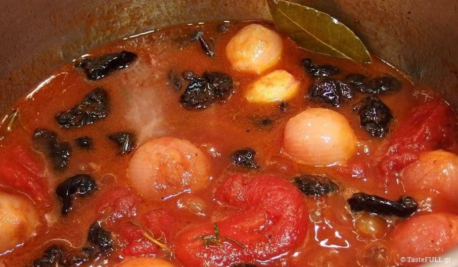 στιφάδο δαμάσκηνα